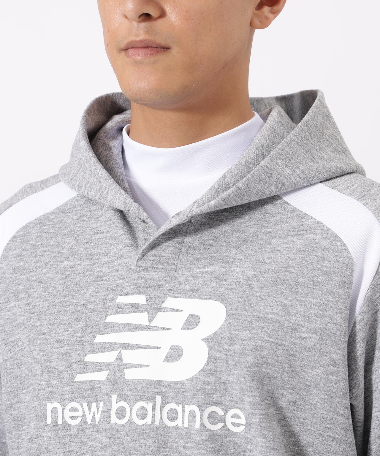 ハーフスリーブ スウェット プルオーバー フーディー (MENS) | new