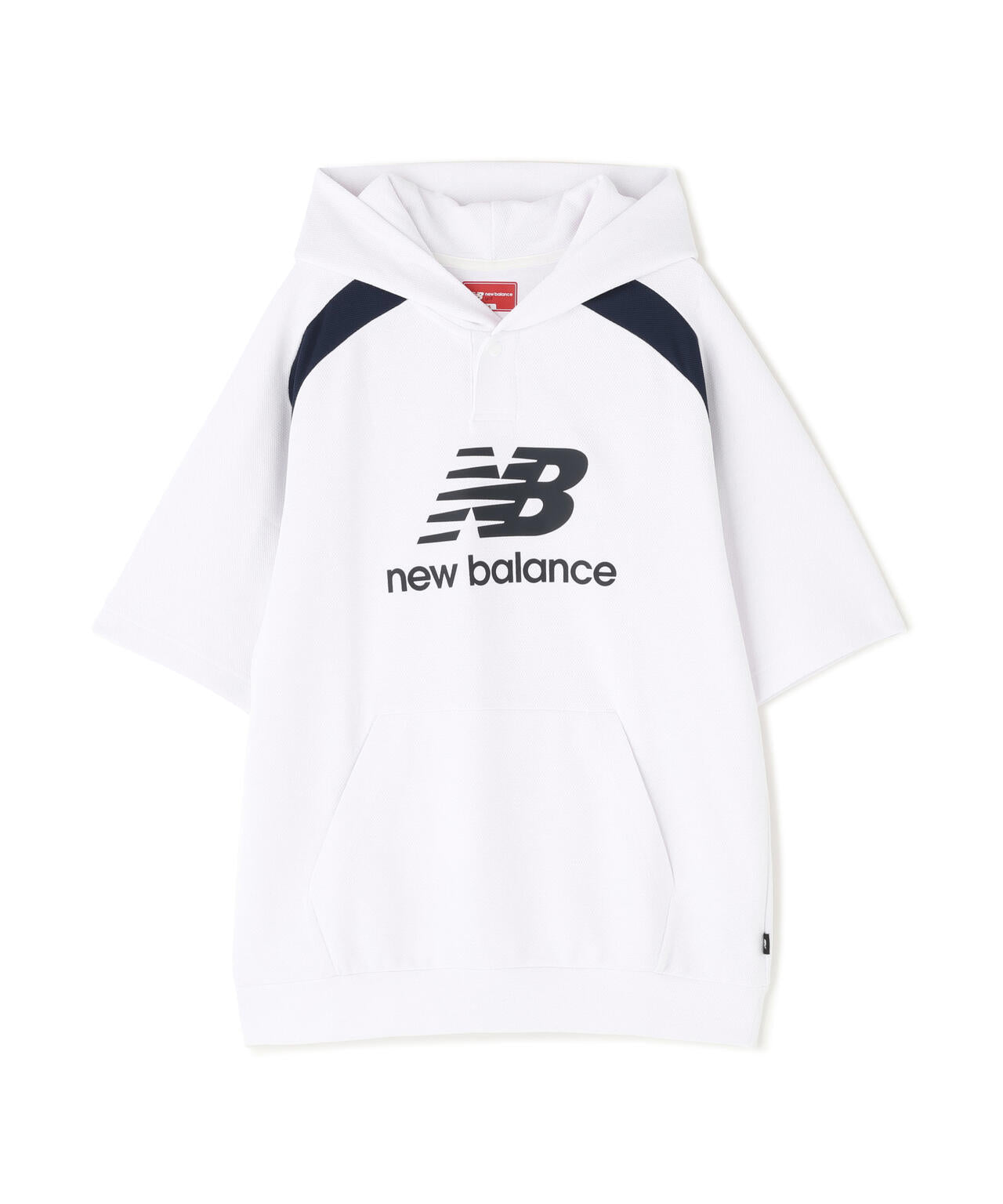 ハーフスリーブ スウェット プルオーバー フーディー (MENS) | new