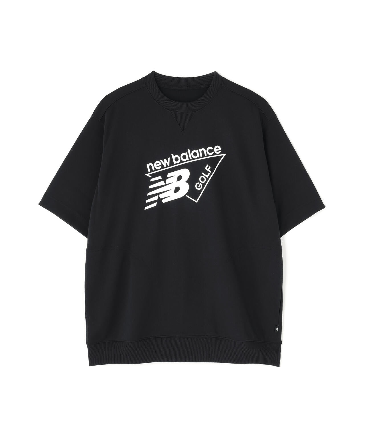 ハーフスリーブ スウェット クルーネック プルオーバー (MENS) | new