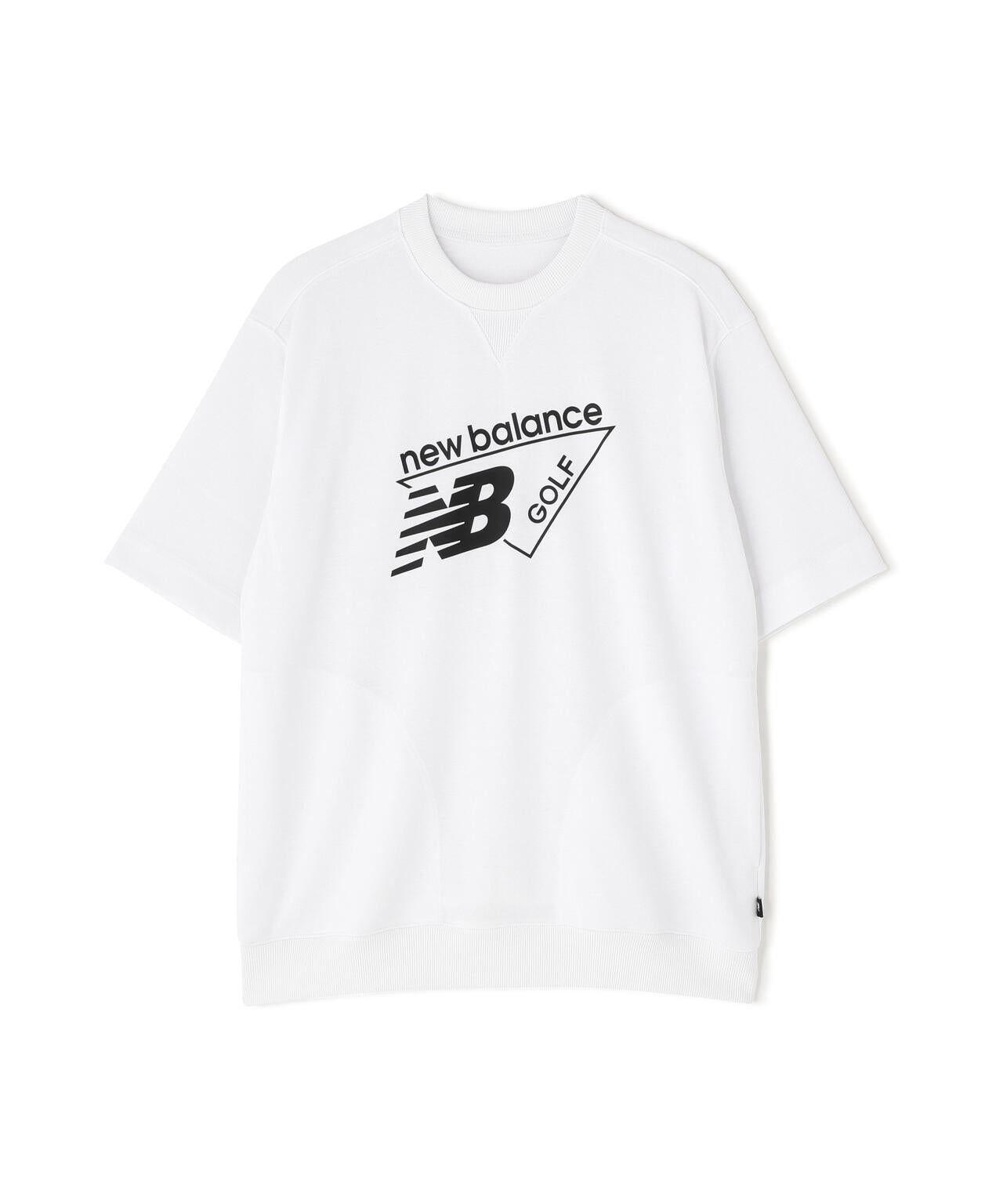 ハーフスリーブ スウェット クルーネック プルオーバー (MENS) | new