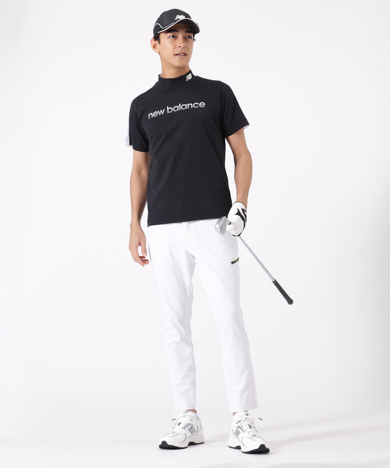 半袖 モックネック プルオーバー (MENS) | new balance golf