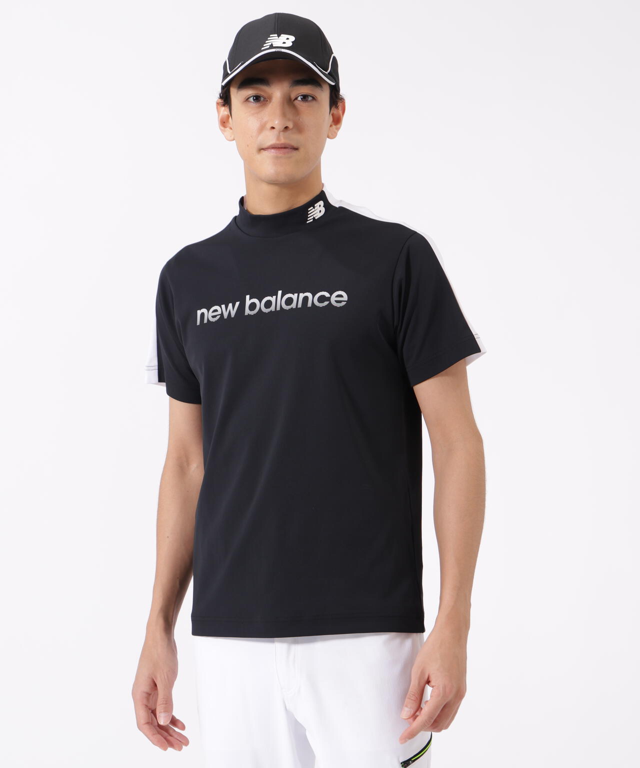 半袖 モックネック プルオーバー (MENS)