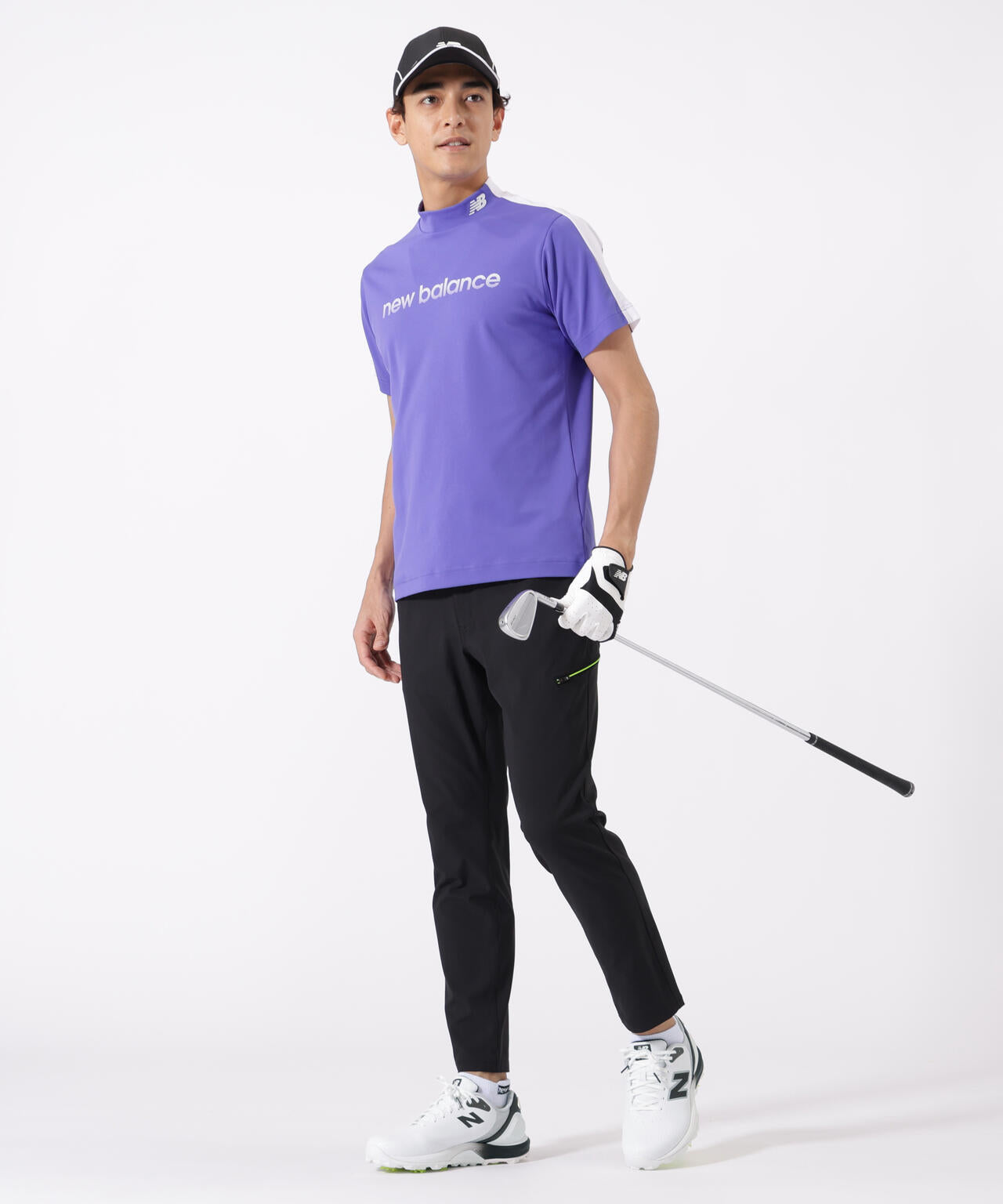 半袖 モックネック プルオーバー (MENS) | new balance golf