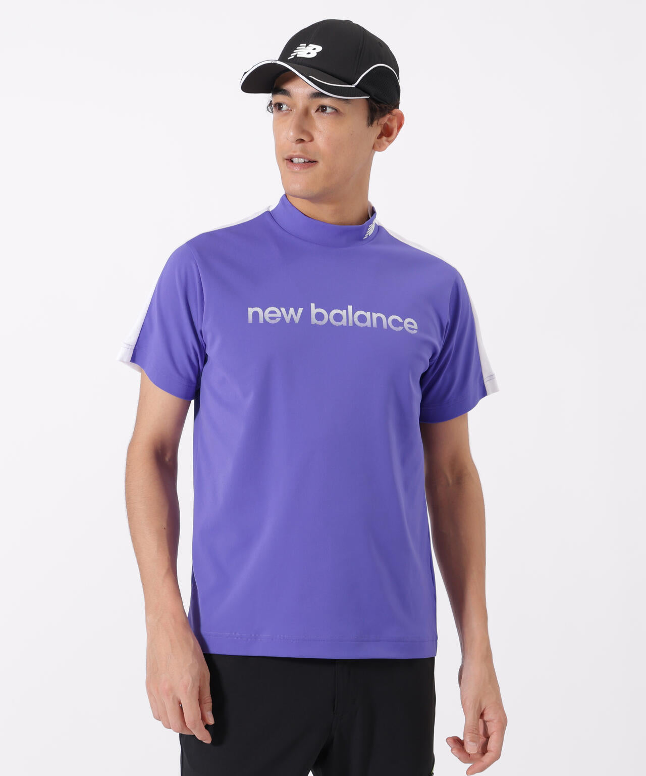 半袖 モックネック プルオーバー (MENS) | new balance golf