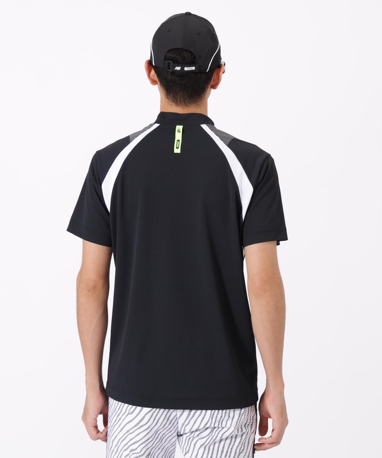 UV 防透 ストレッチ 半袖 モックネック プルオーバー (MENS)