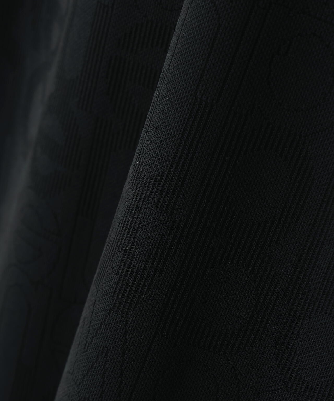 リフレクトロゴボーダー柄 ショートスリーブ モックネック プルオーバー (MENS)