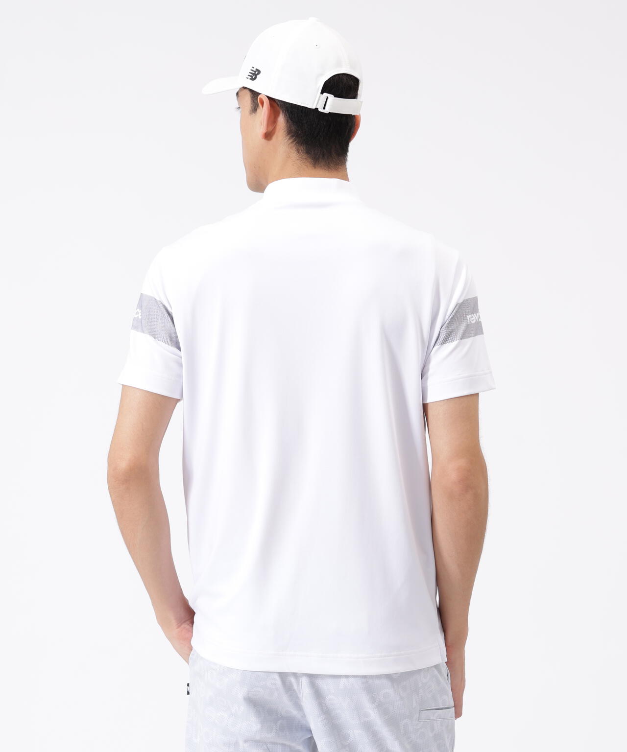 接触冷感 半袖 モックネック プルオーバー (MENS) | new balance golf
