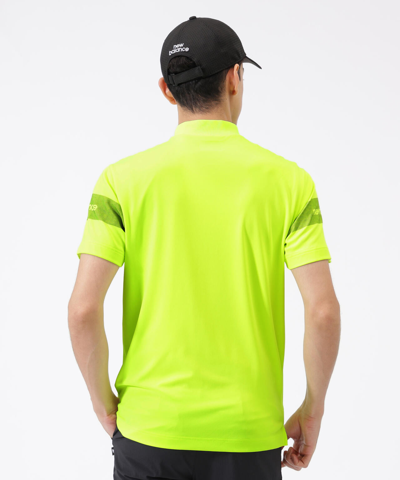 接触冷感 半袖 モックネック プルオーバー (MENS) | new balance golf