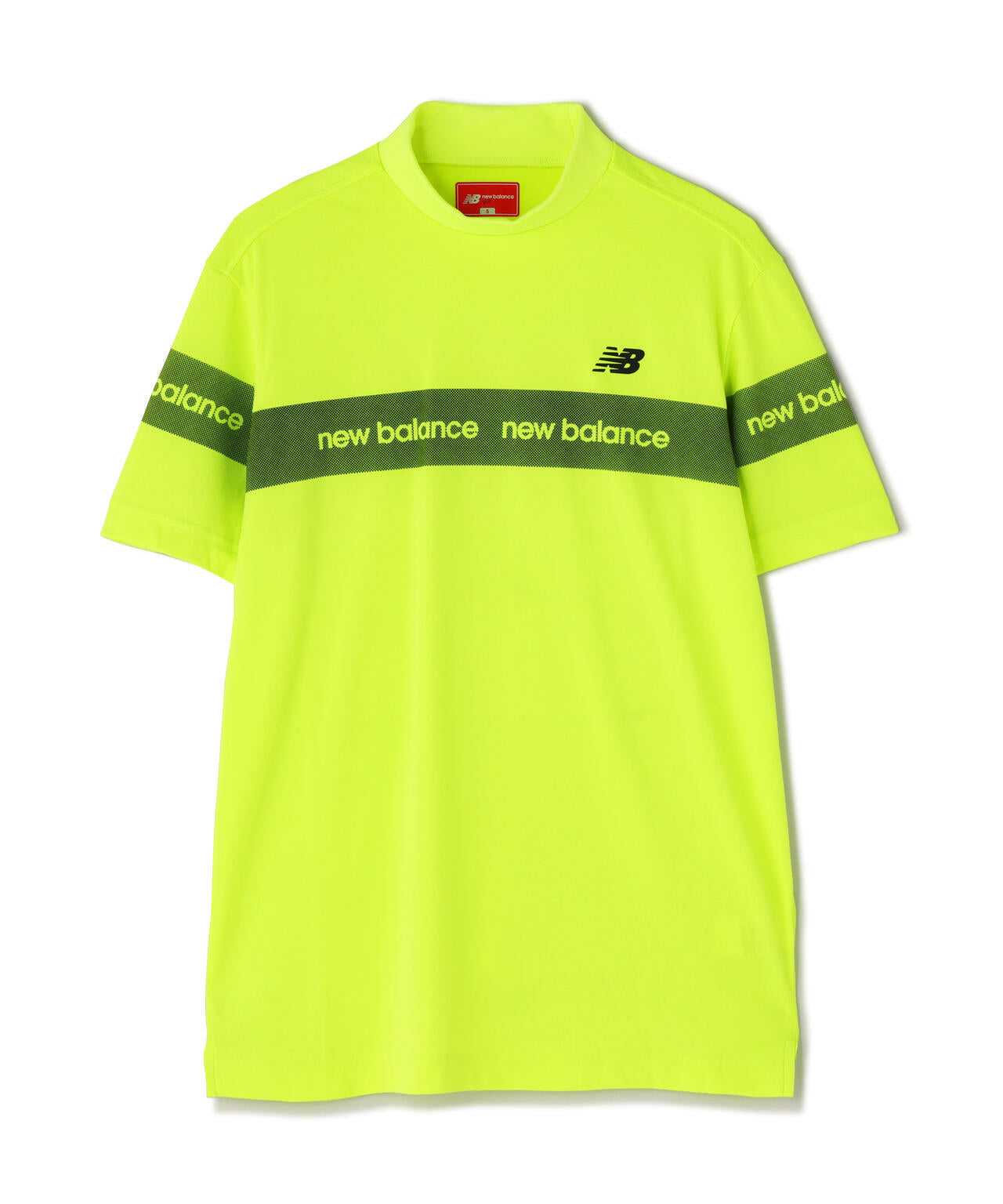 接触冷感 半袖 モックネック プルオーバー (MENS) | new balance golf