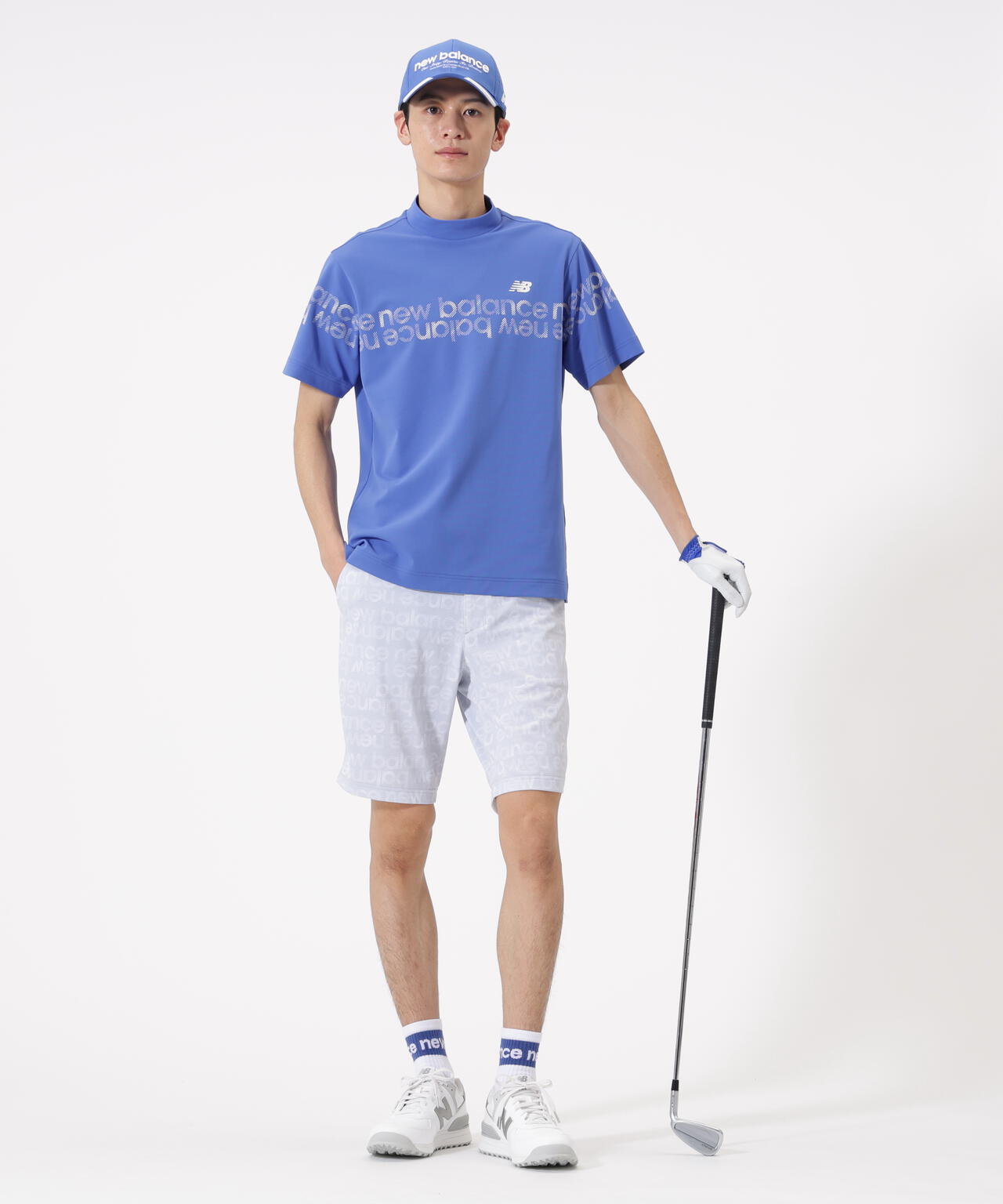 半袖 モックネック プルオーバー (MENS)