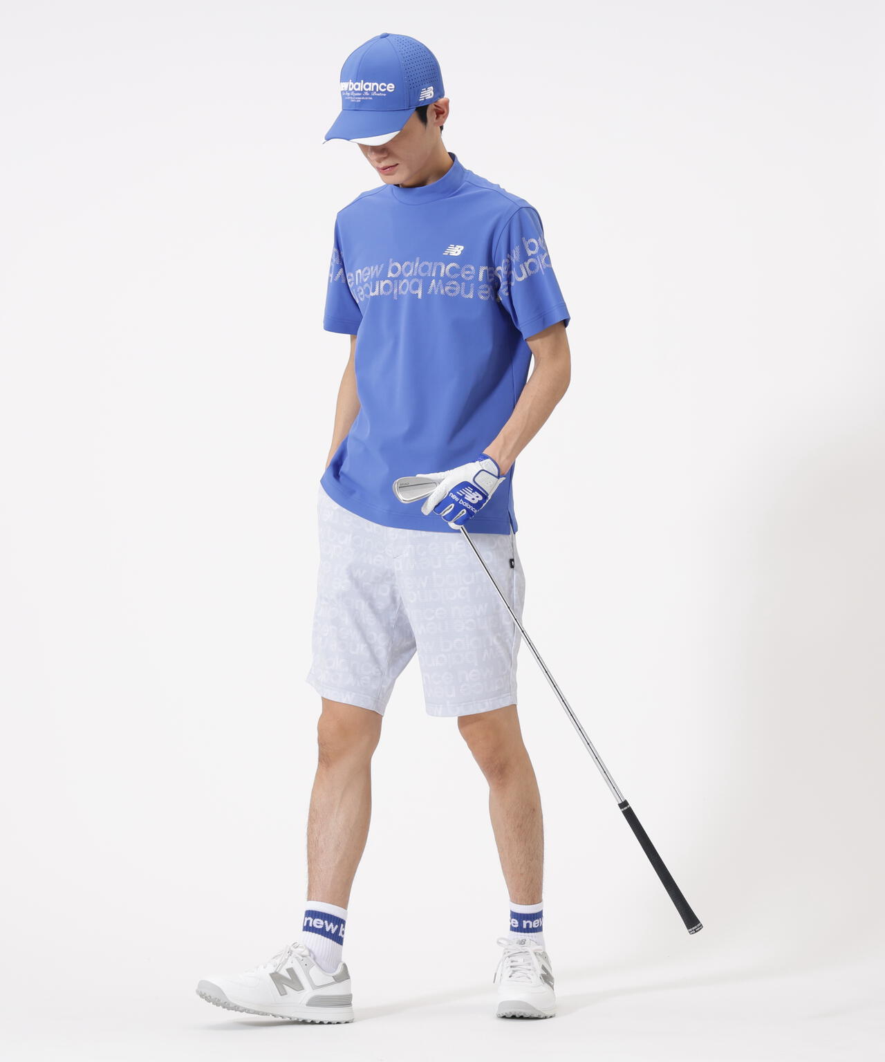 半袖 モックネック プルオーバー (MENS)