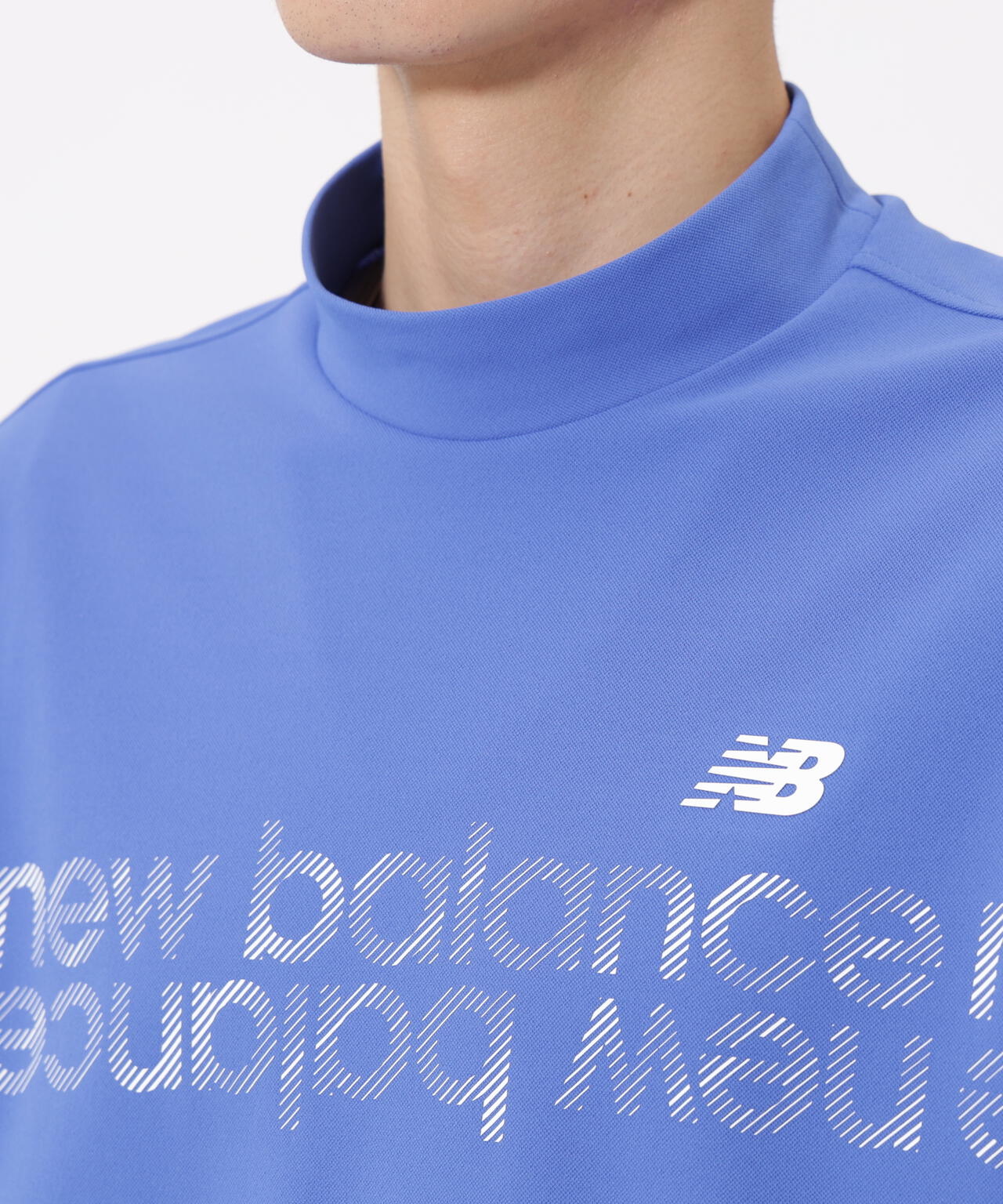 半袖 モックネック プルオーバー (MENS)