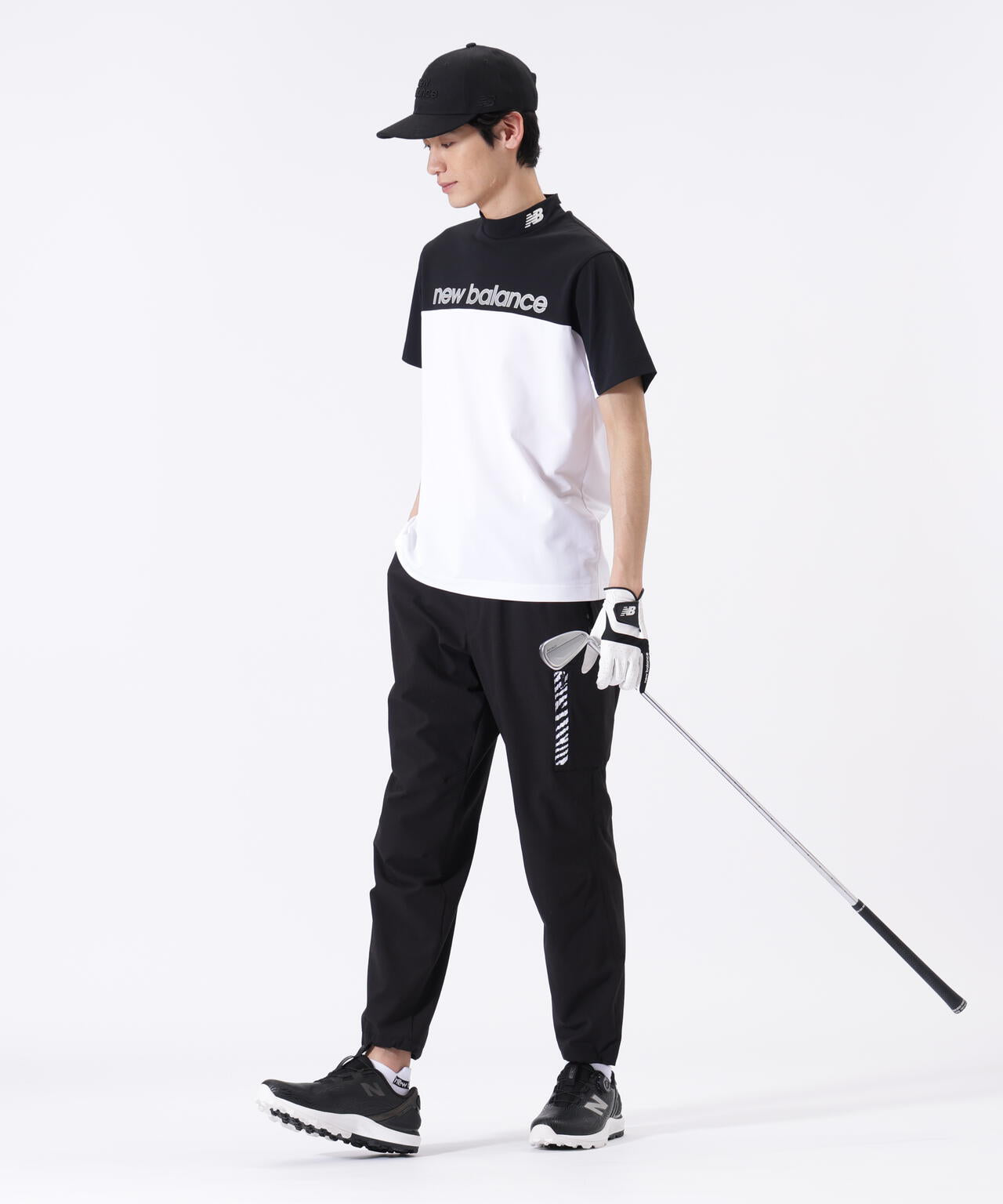 超速乾 UV 防透 半袖 モックネック プルオーバー (MENS) | new balance