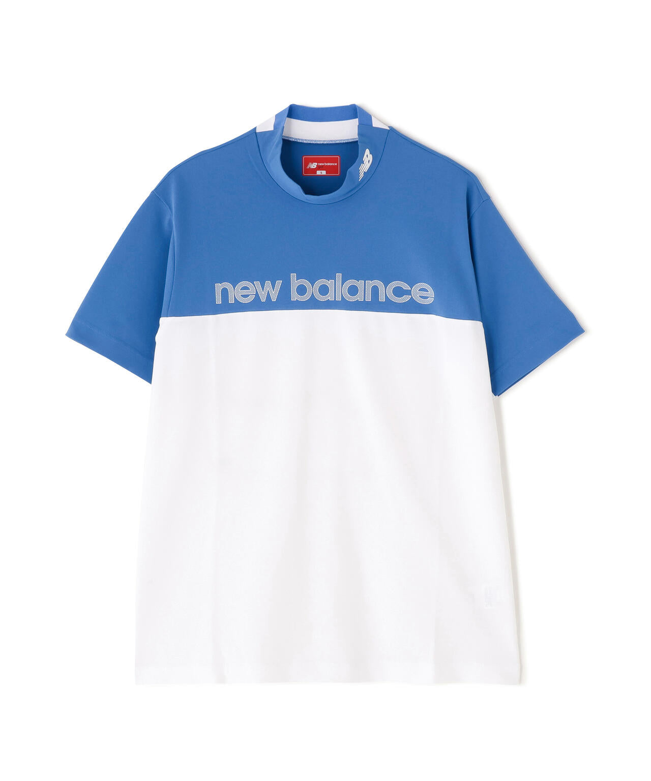超速乾 UV 防透 半袖 モックネック プルオーバー (MENS) | new balance
