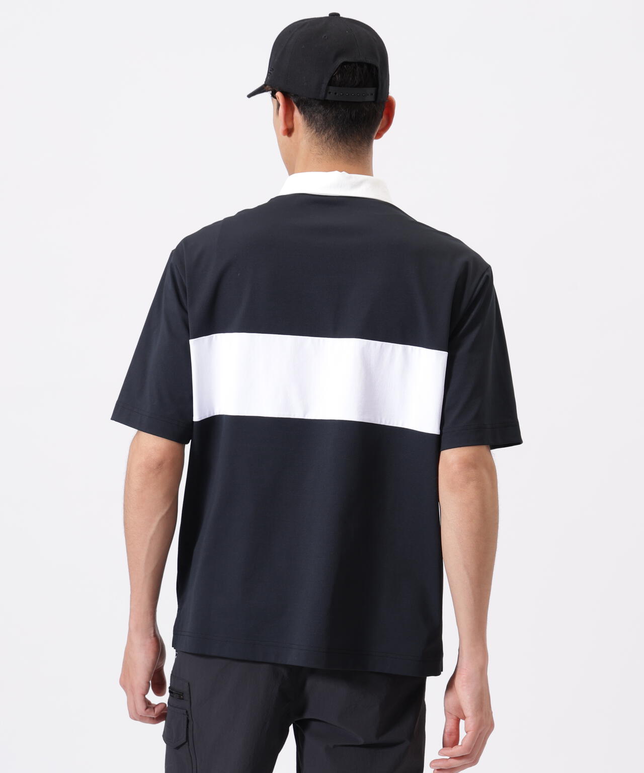 接触冷感 ハーフスリーブ ラガーシャツ (MENS) | new balance golf