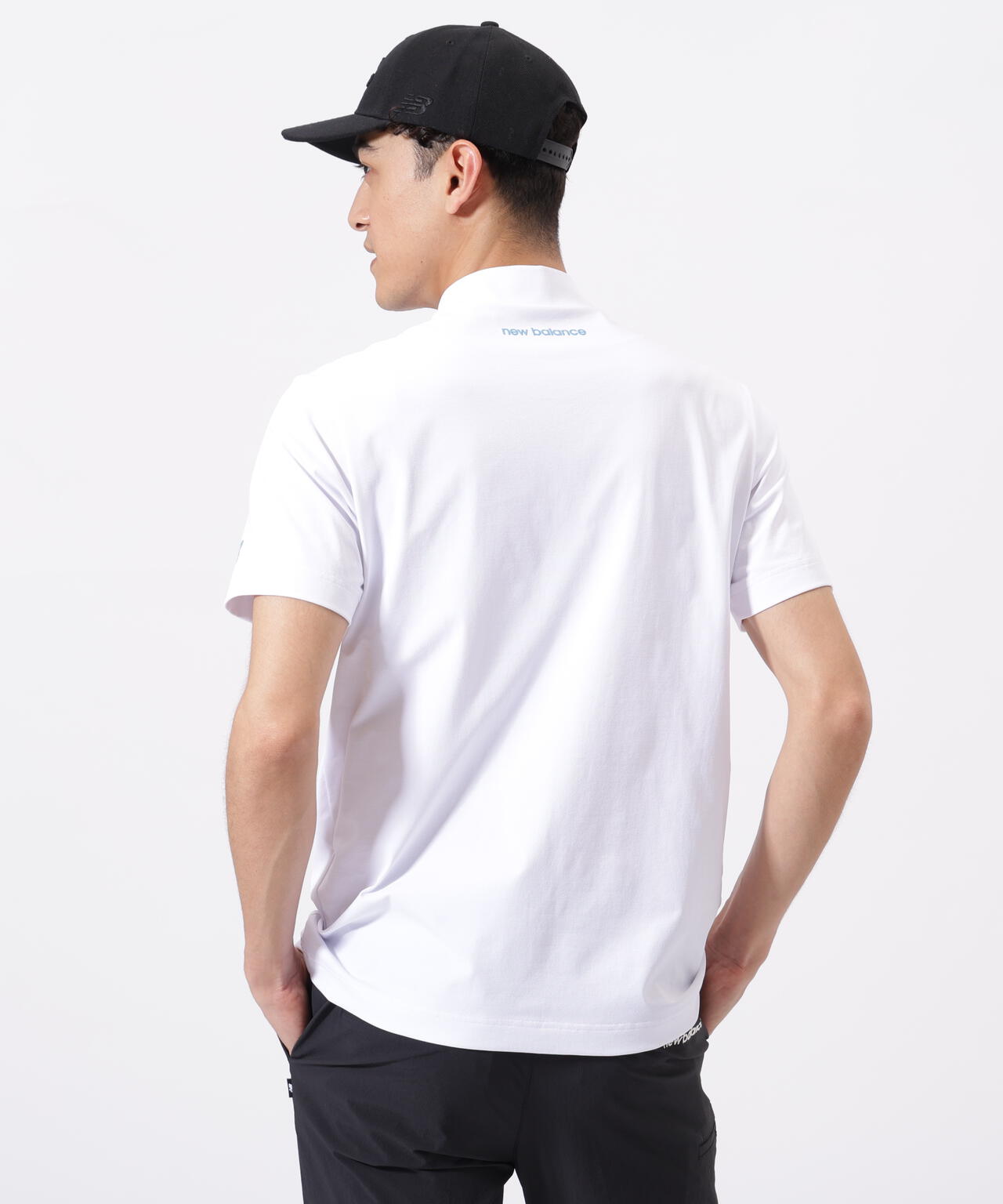 接触冷感 半袖 モックネック プルオーバー (MENS) | new balance golf
