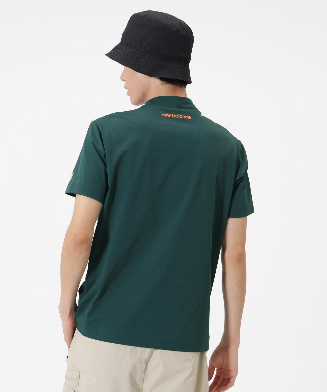接触冷感 半袖 モックネック プルオーバー (MENS) | new balance golf