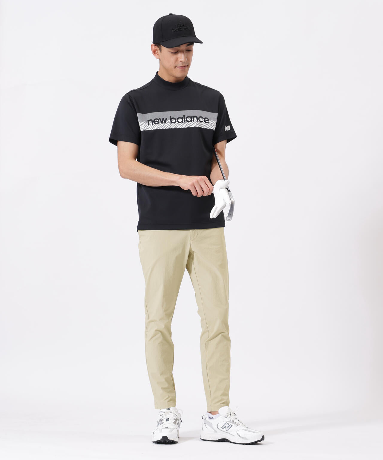 半袖 モックネック プルオーバー (MENS) | new balance golf