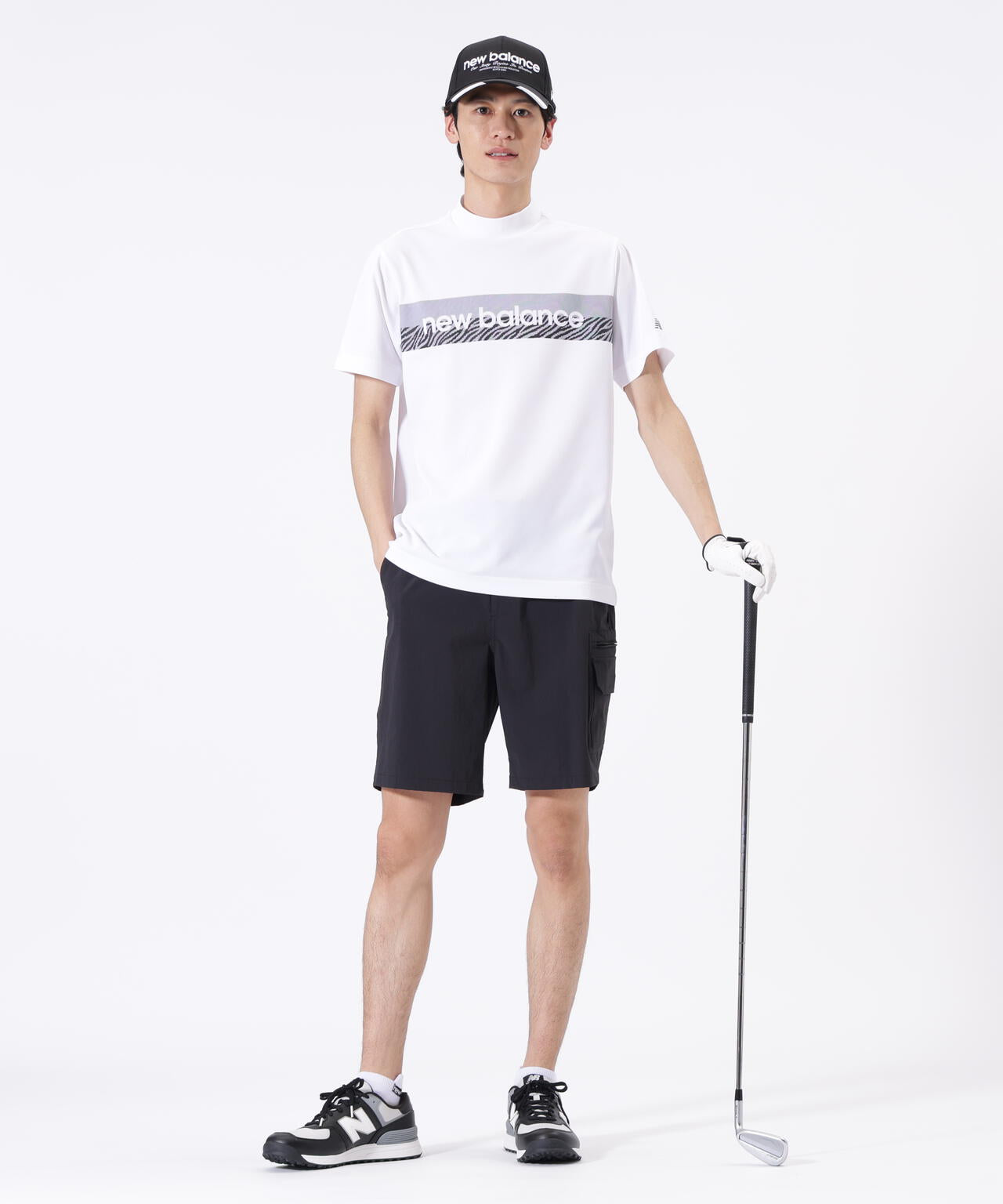 半袖 モックネック プルオーバー (MENS) | new balance golf