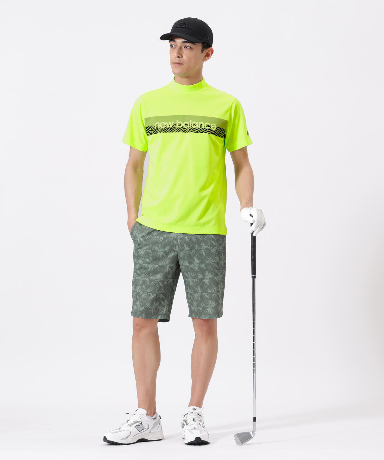 半袖 モックネック プルオーバー (MENS) | new balance golf
