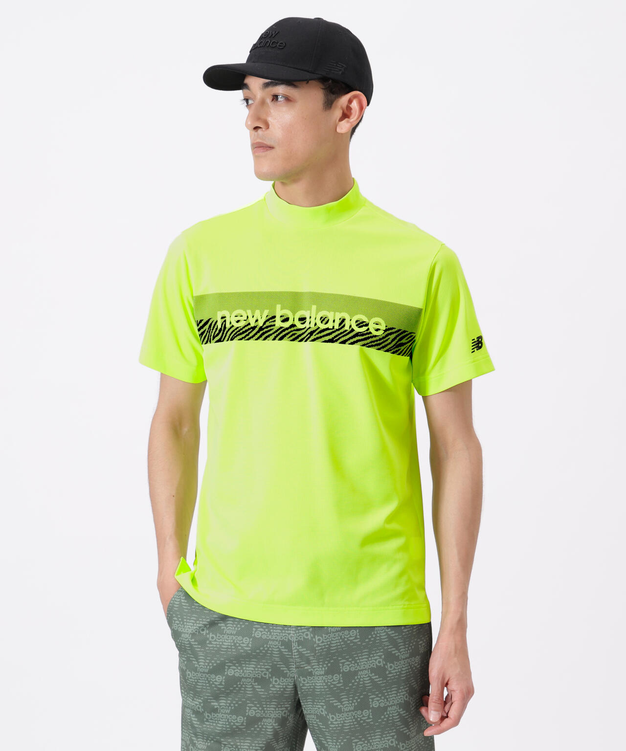 半袖 モックネック プルオーバー (MENS) | new balance golf
