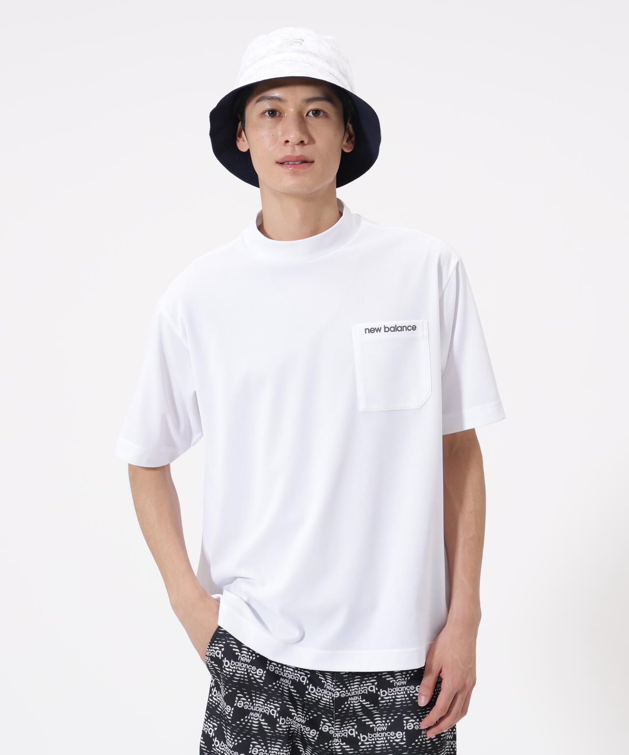 ハーフスリーブ モックネック プルオーバー (MENS) | new balance golf