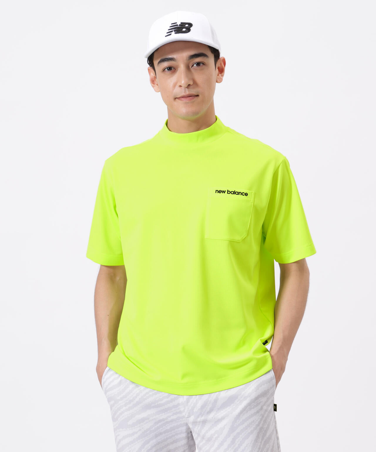 NEW BALANCE GOLFリバーシブル プルオーバー　Mサイズ ハーフスリーブ モックネック プルオーバー (MENS) | new balance golf