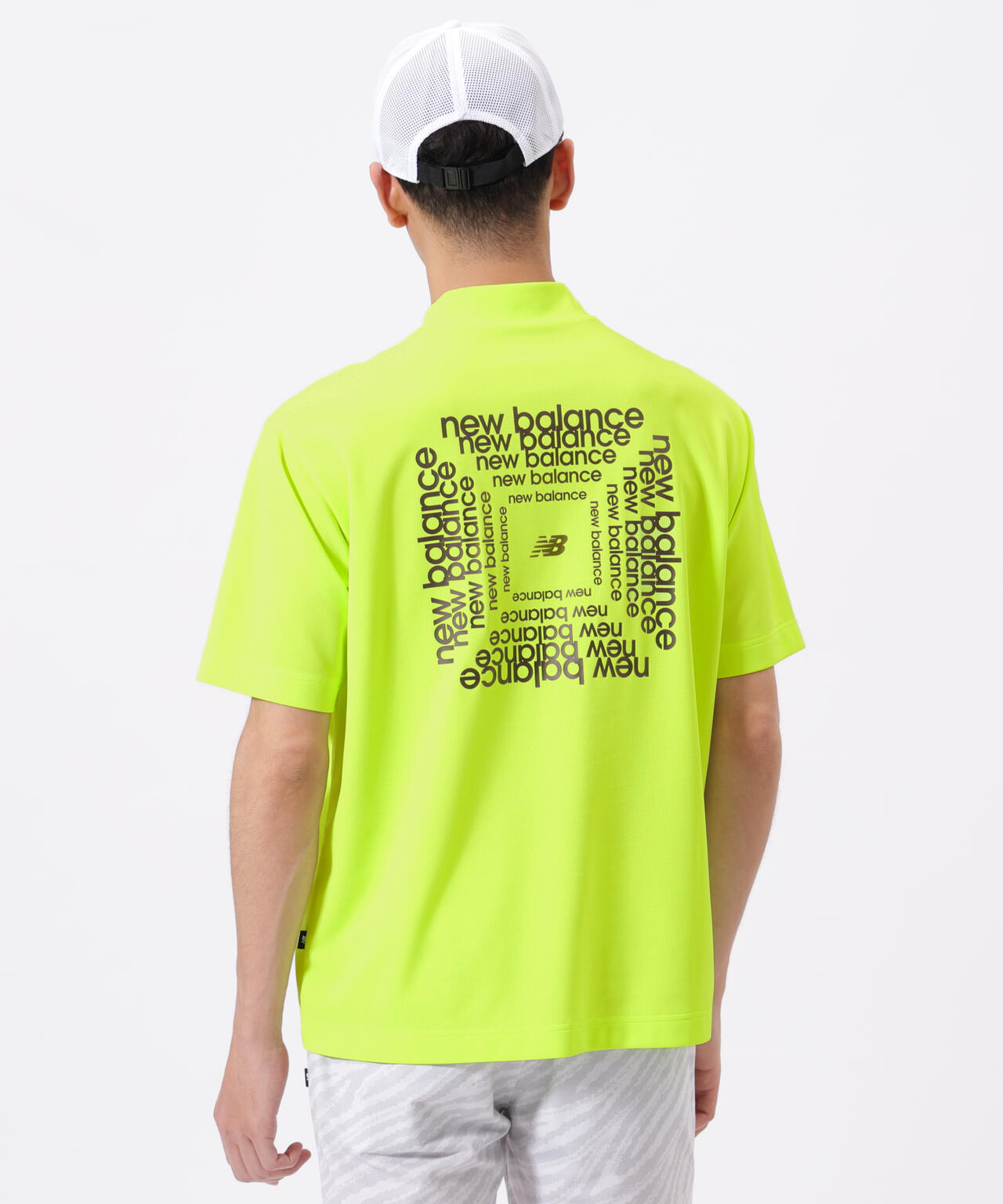 ハーフスリーブ モックネック プルオーバー (MENS) | new balance golf