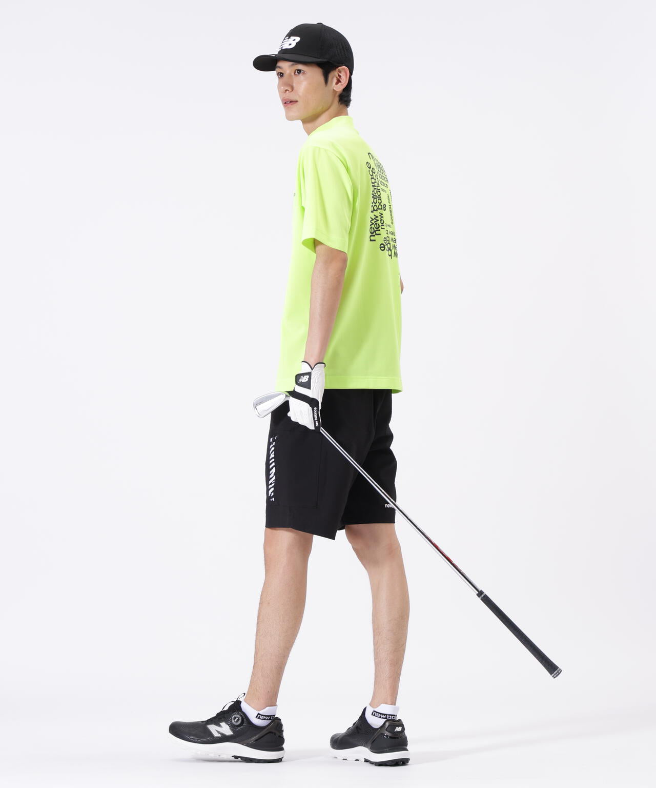 ハーフスリーブ モックネック プルオーバー (MENS) | new balance golf ハーフスリーブ モックネック プルオーバー (MENS) | new balance golf