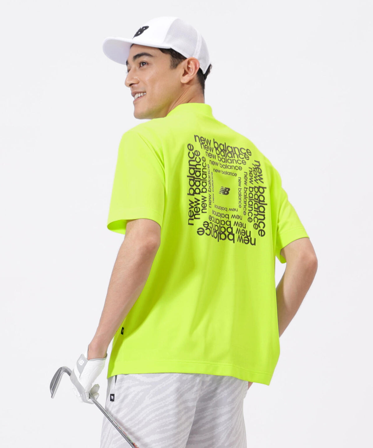 ハーフスリーブ モックネック プルオーバー (MENS) | new balance golf 