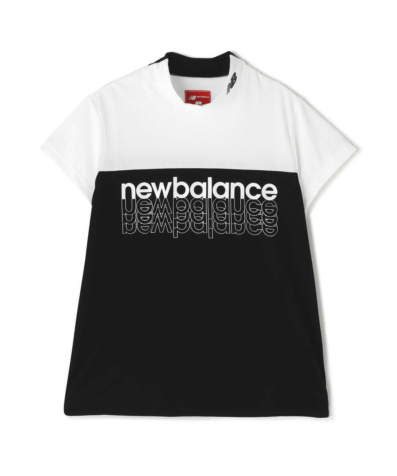 超速乾 半袖 モックネック プルオーバー (WOMENS)