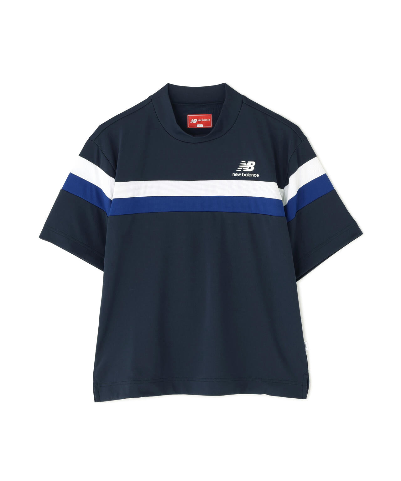 超速乾 ハーフスリーブ モックネック プルオーバー (WOMENS)