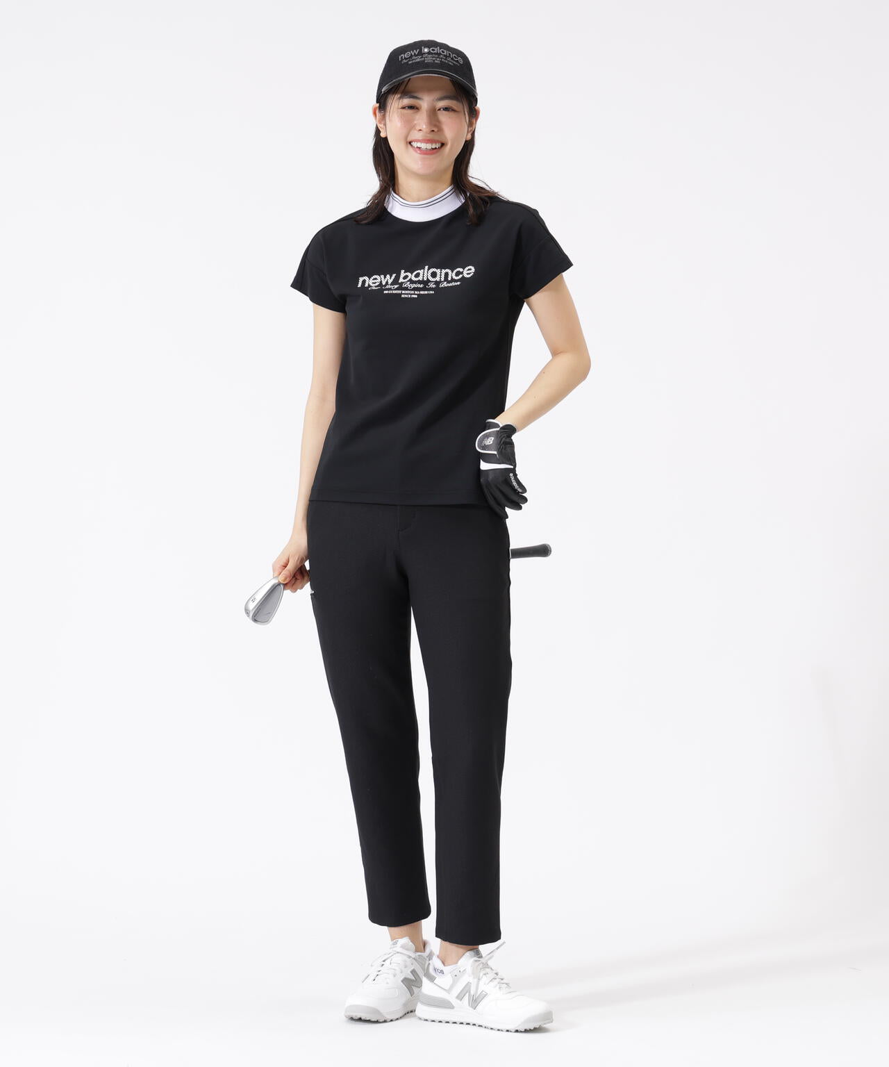 UV 防透 速乾 半袖 モックネック プルオーバー (WOMENS) | new balance