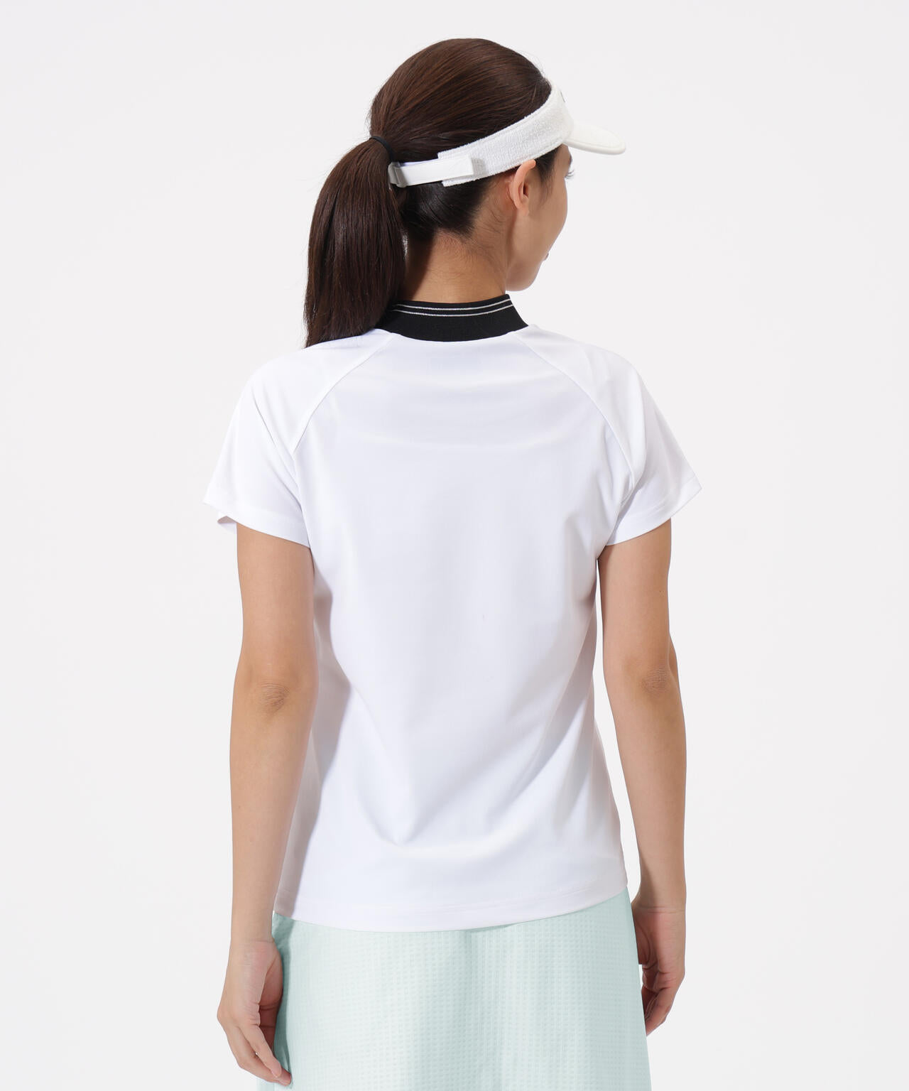 UV 防透 速乾 半袖 モックネック プルオーバー (WOMENS) | new balance
