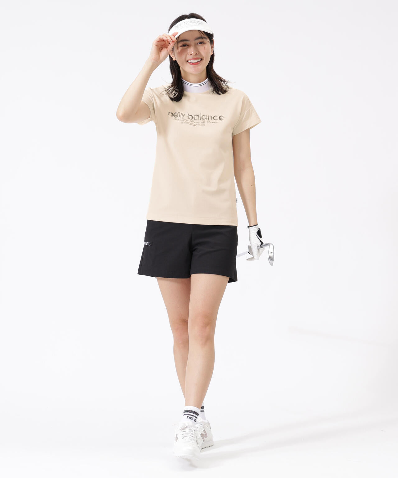UV 防透 速乾 半袖 モックネック プルオーバー (WOMENS) | new balance
