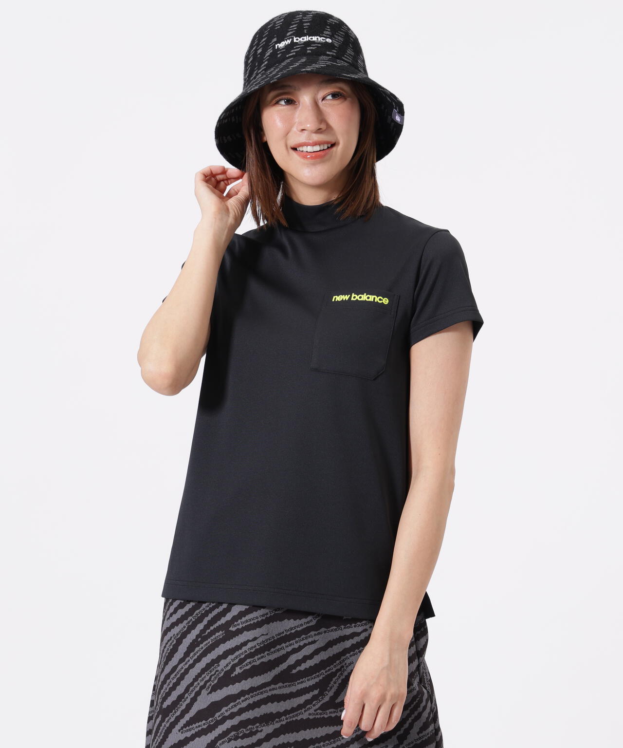 半袖 モックネック プルオーバー (WOMENS) | new balance golf