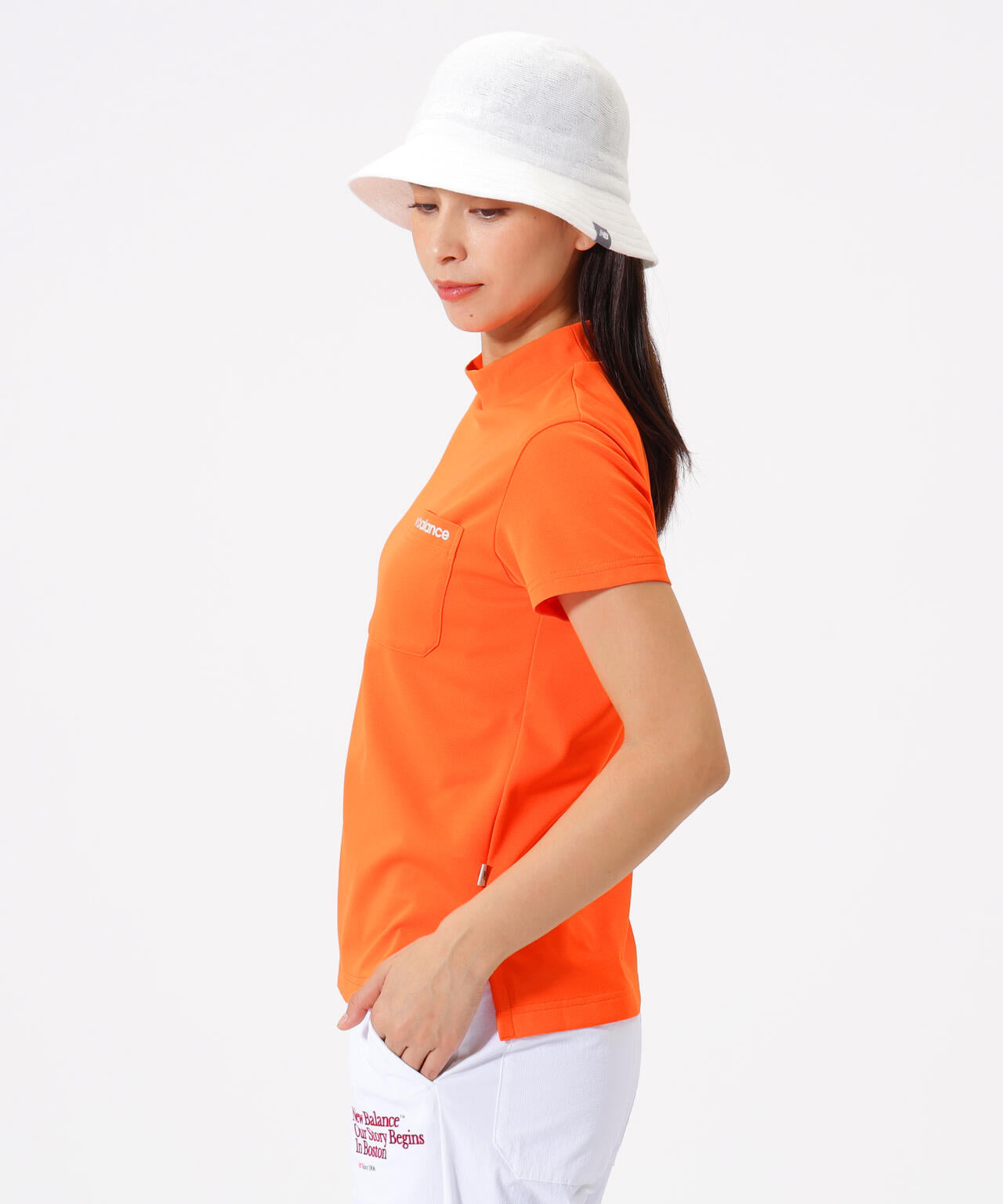 半袖 モックネック プルオーバー (WOMENS) | new balance golf