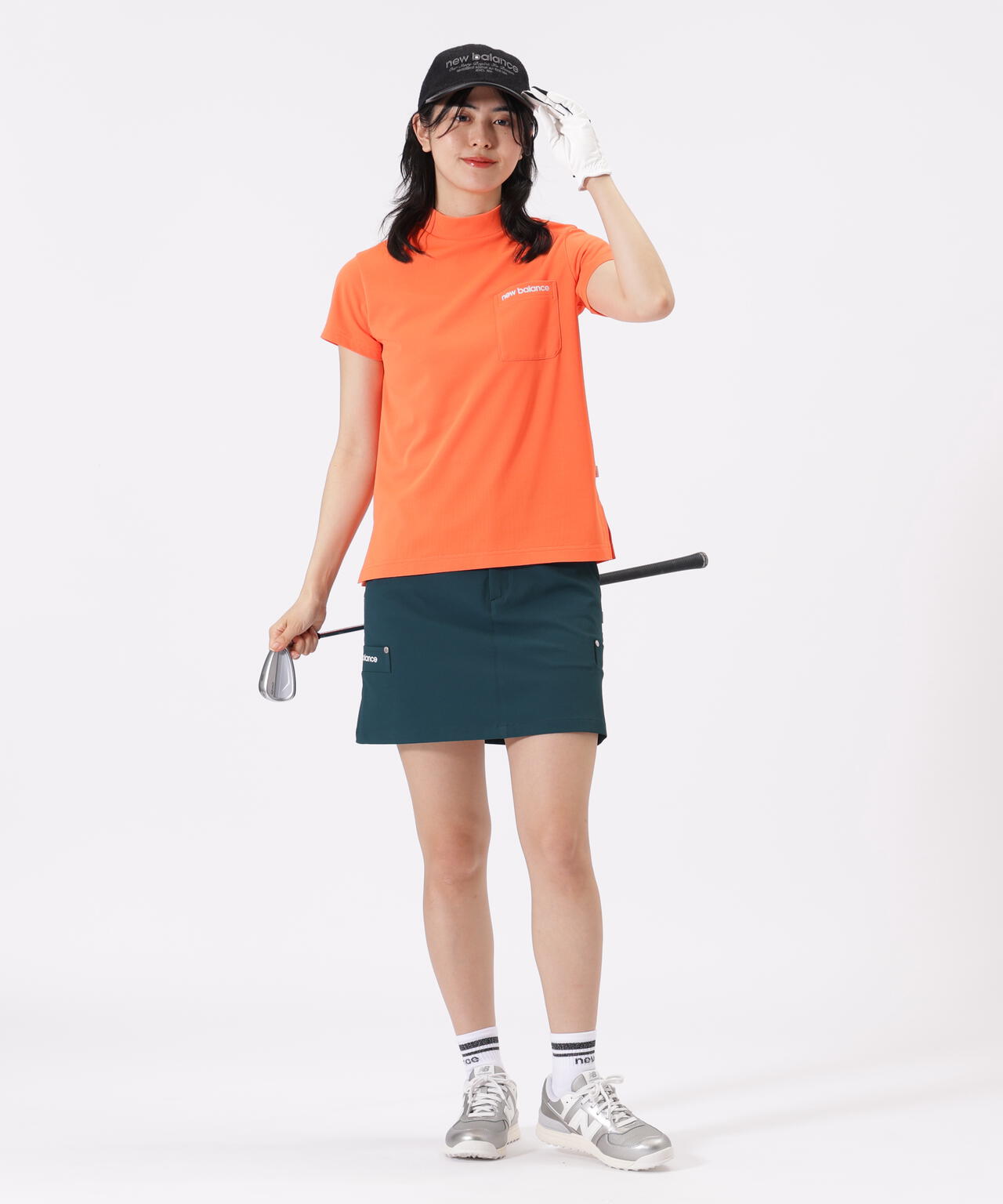半袖 モックネック プルオーバー (WOMENS) | new balance golf
