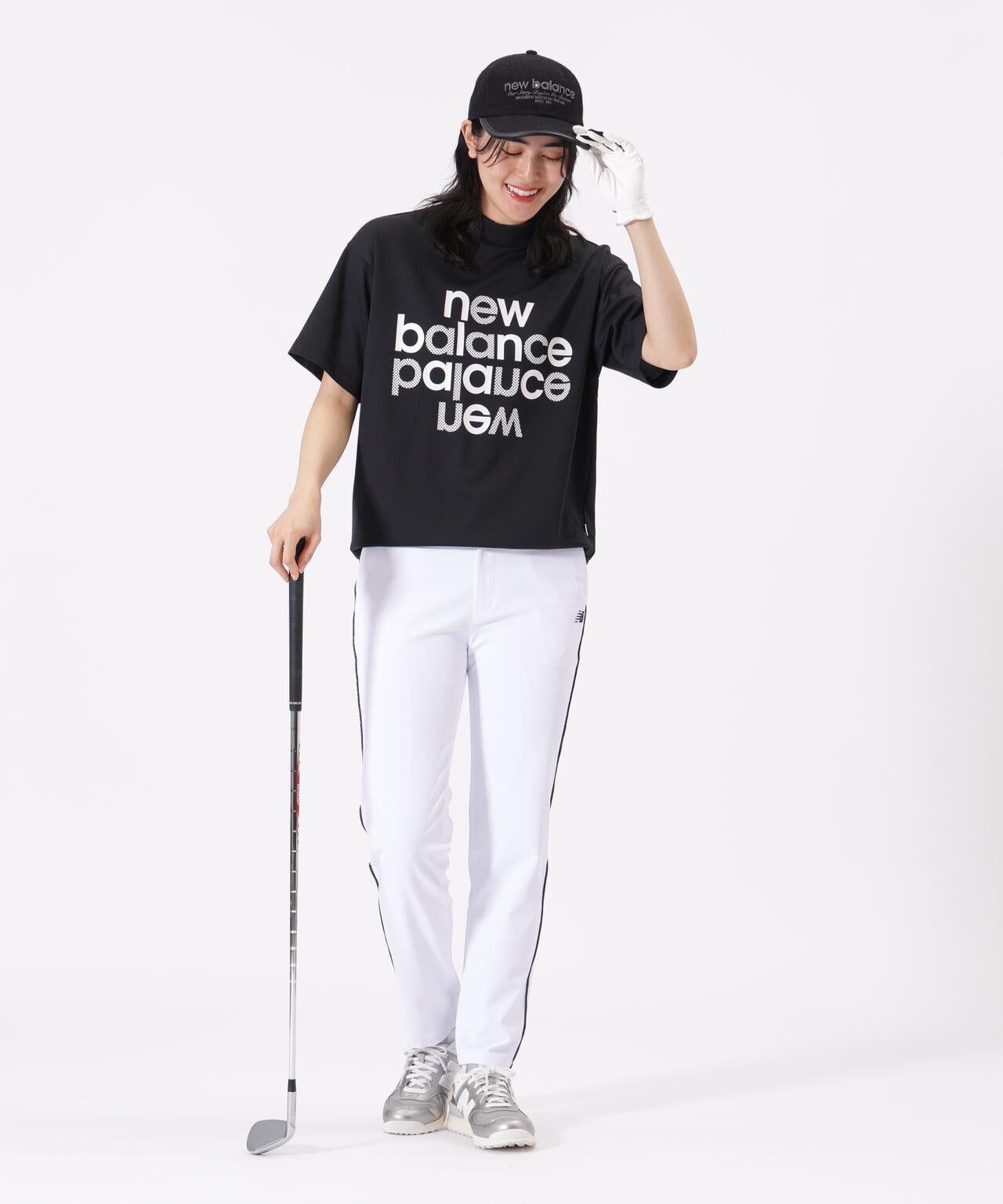 ハーフスリーブ モックネック プルオーバー (WOMENS) | new balance