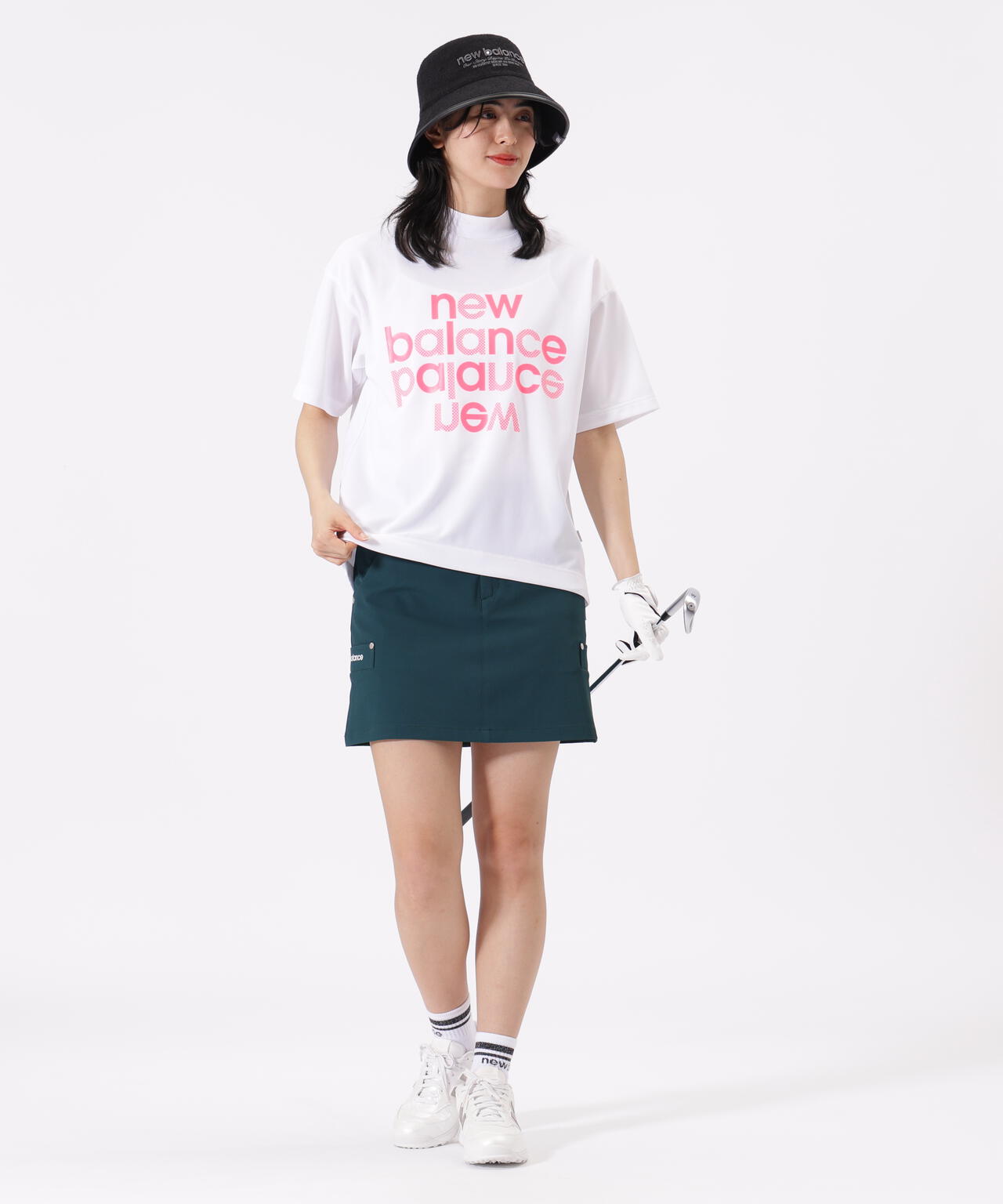 ハーフスリーブ モックネック プルオーバー (WOMENS) | new balance