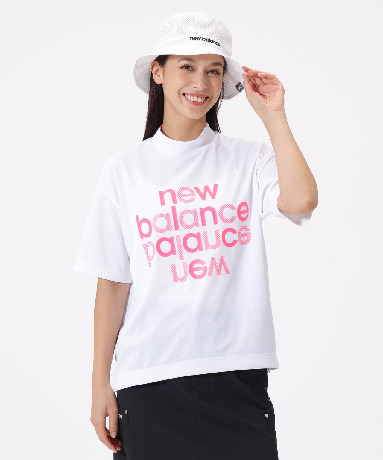ハーフスリーブ モックネック プルオーバー (WOMENS) | new balance