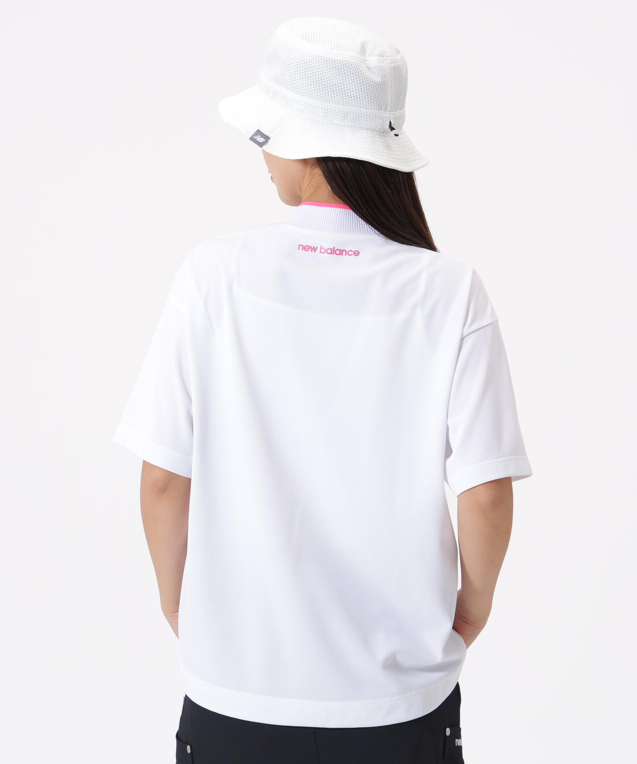 ハーフスリーブ モックネック プルオーバー (WOMENS) | new balance