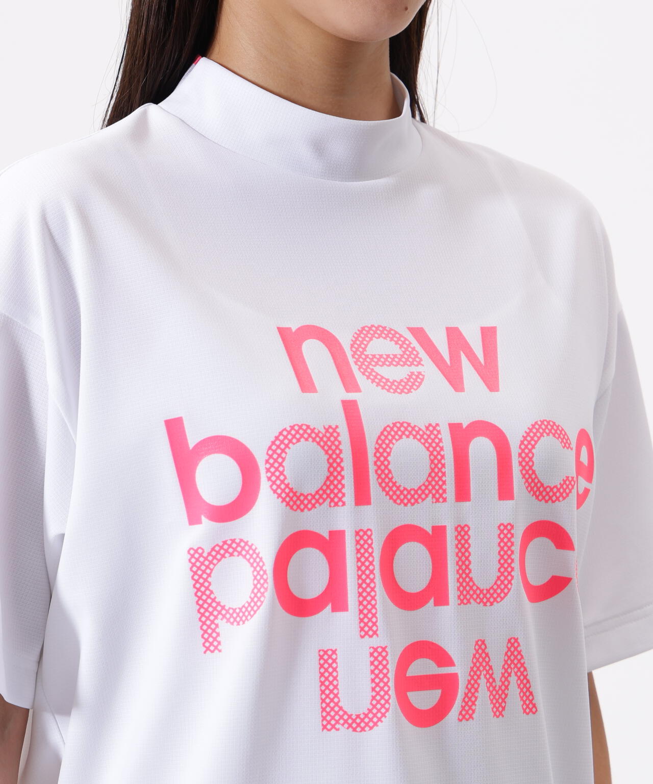 ハーフスリーブ モックネック プルオーバー (WOMENS) | new balance