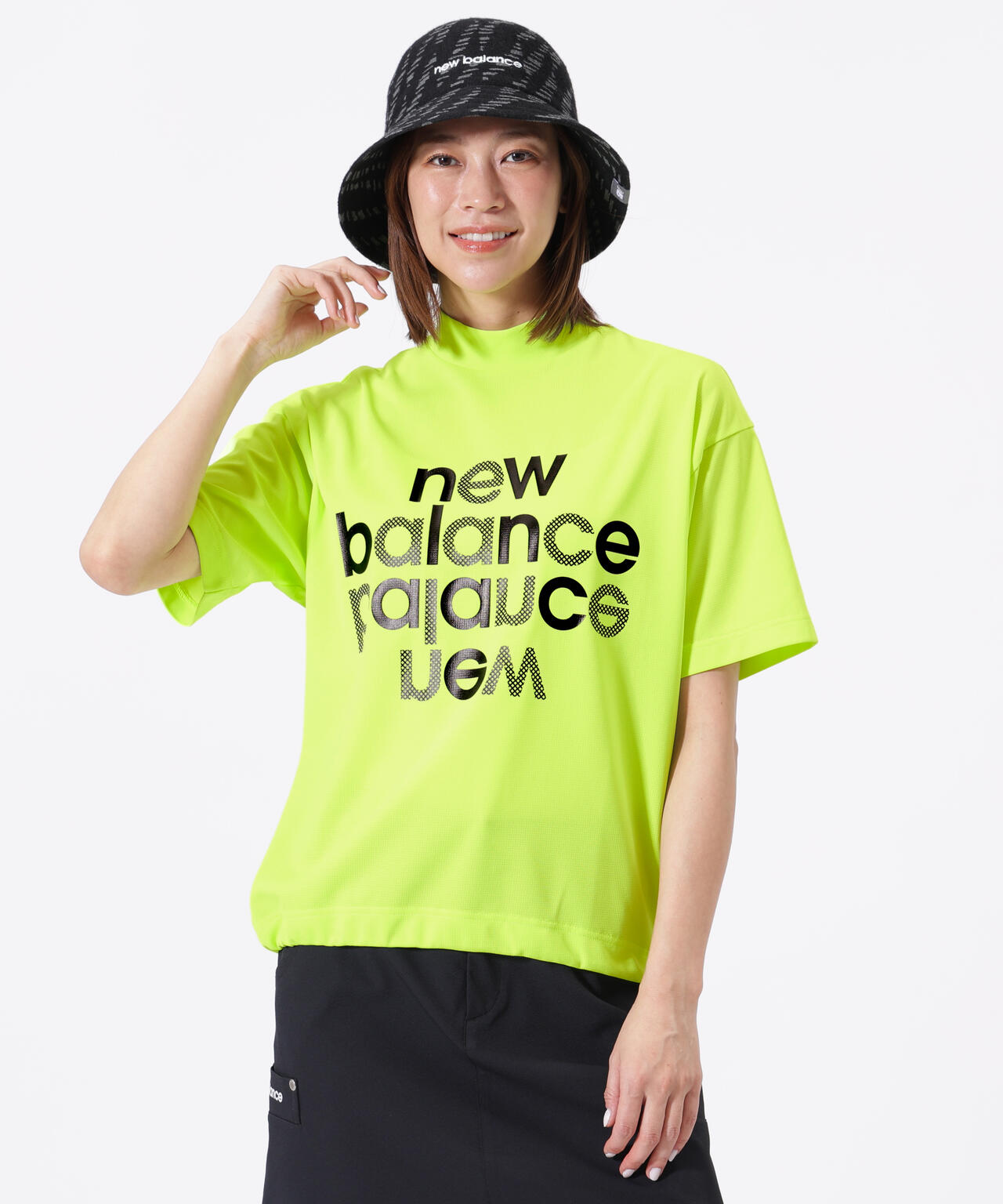ハーフスリーブ モックネック プルオーバー (WOMENS) | new balance