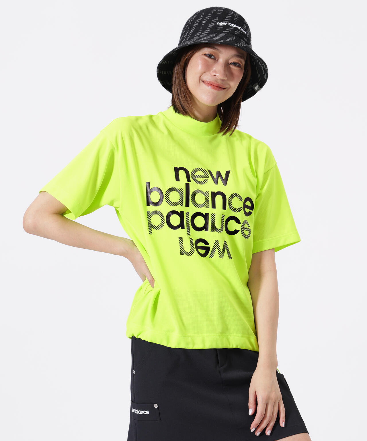 ハーフスリーブ モックネック プルオーバー (WOMENS) | new balance ハーフスリーブ モックネック プルオーバー (WOMENS) | new balance