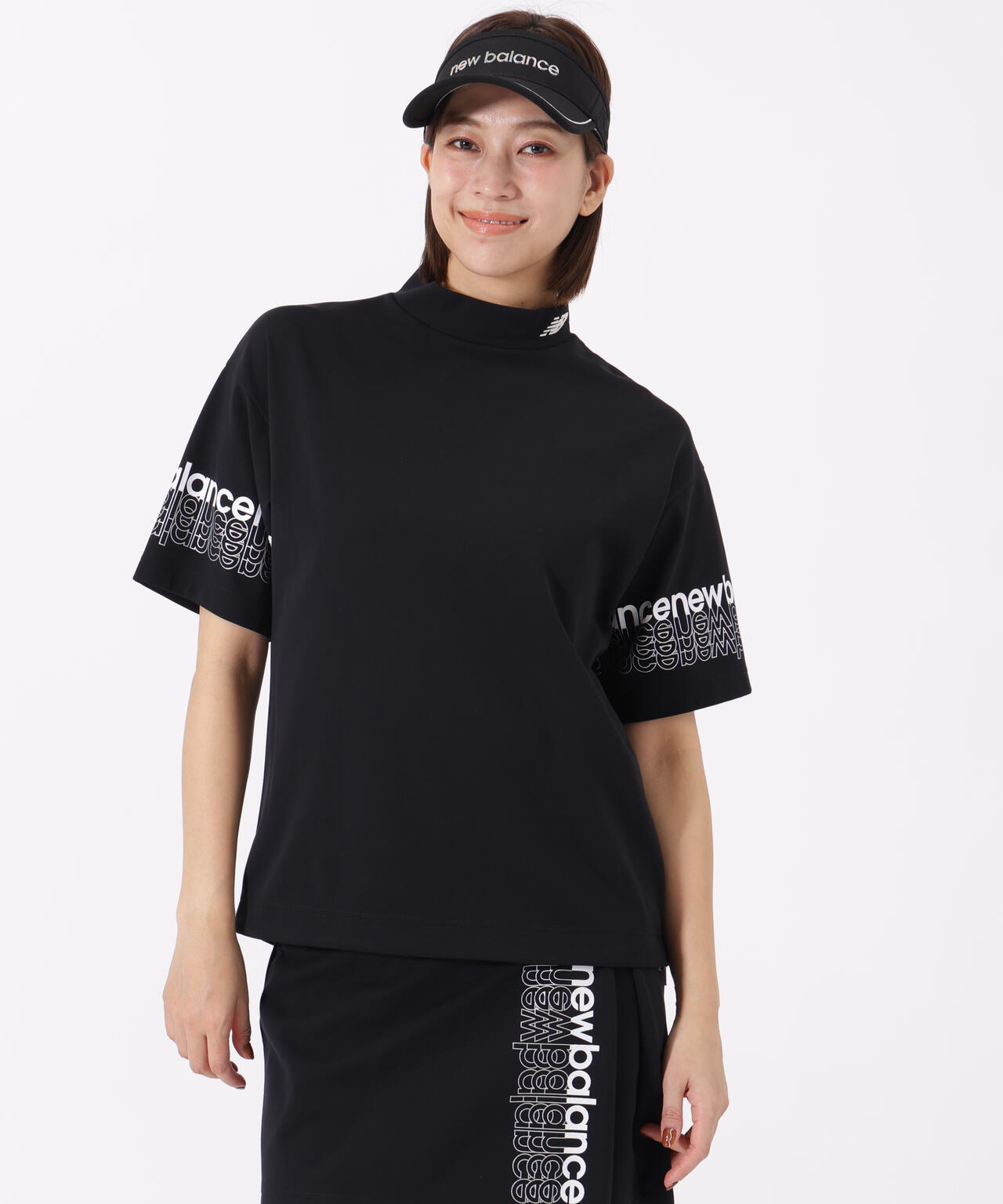 ハーフスリーブ モックネック プルオーバー (WOMENS) | new balance