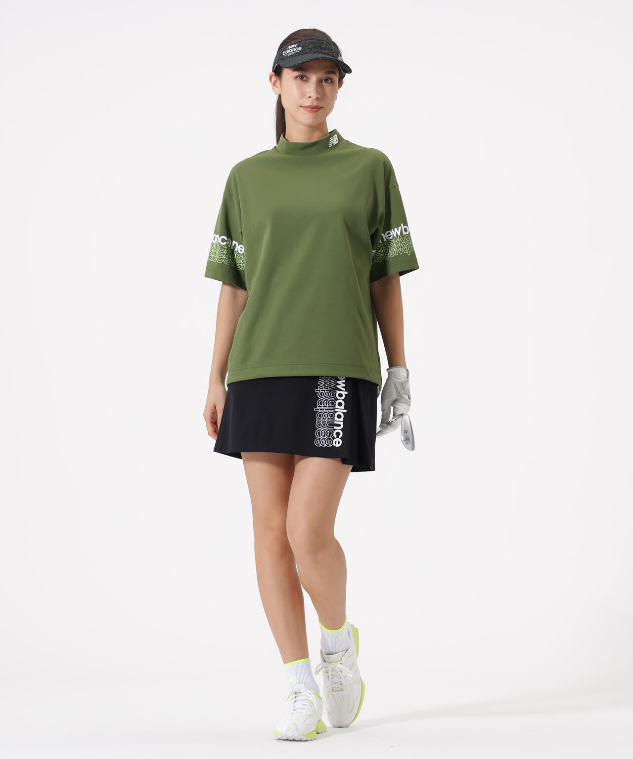 ハーフスリーブ モックネック プルオーバー (WOMENS) | new balance