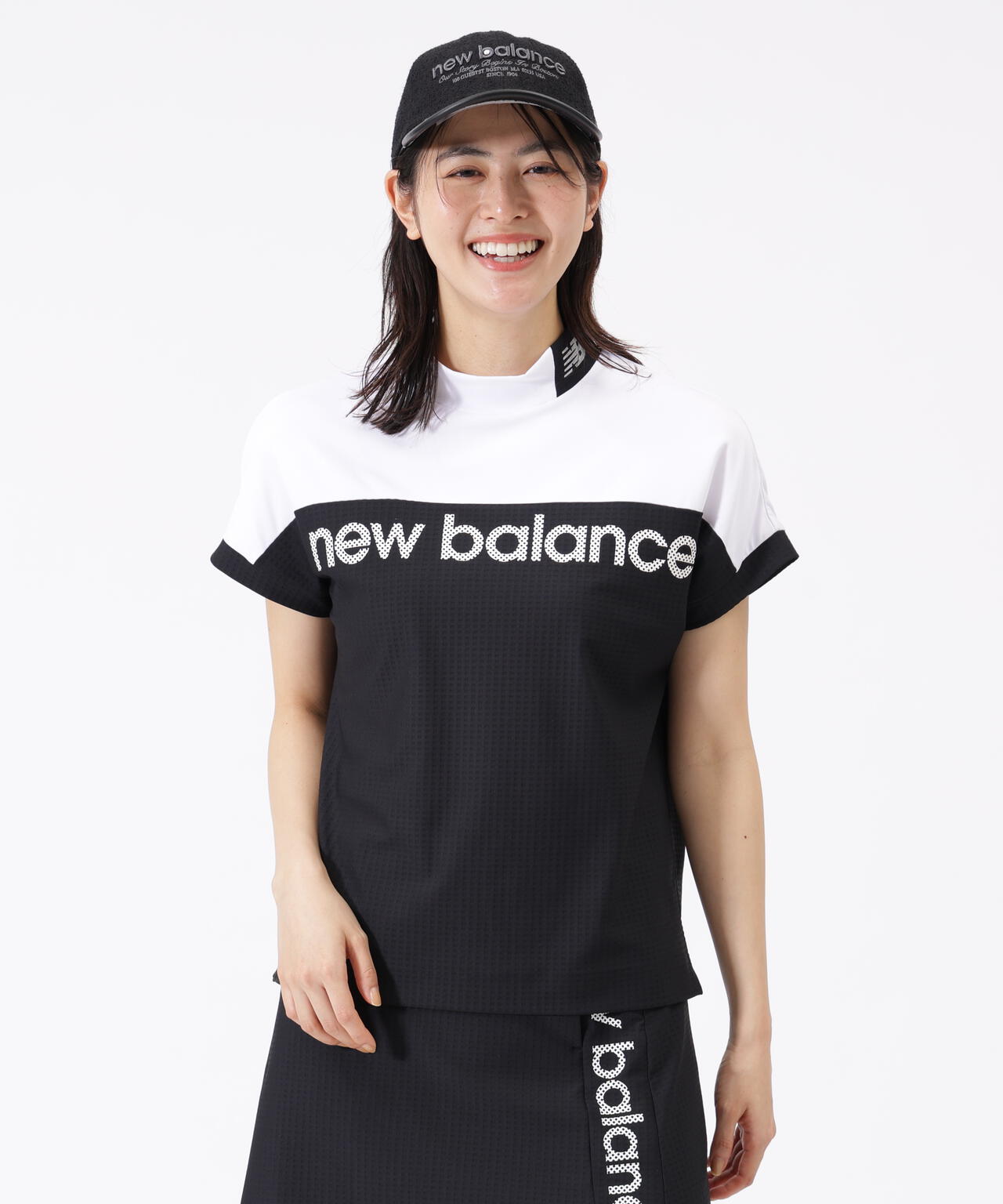 フレンチスリーブ モックネック プルオーバー (WOMENS) | new balance