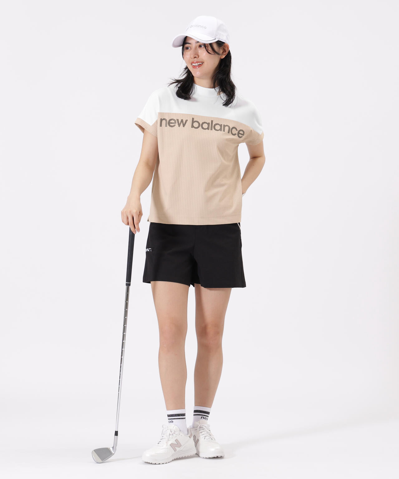 フレンチスリーブ モックネック プルオーバー (WOMENS) | new balance