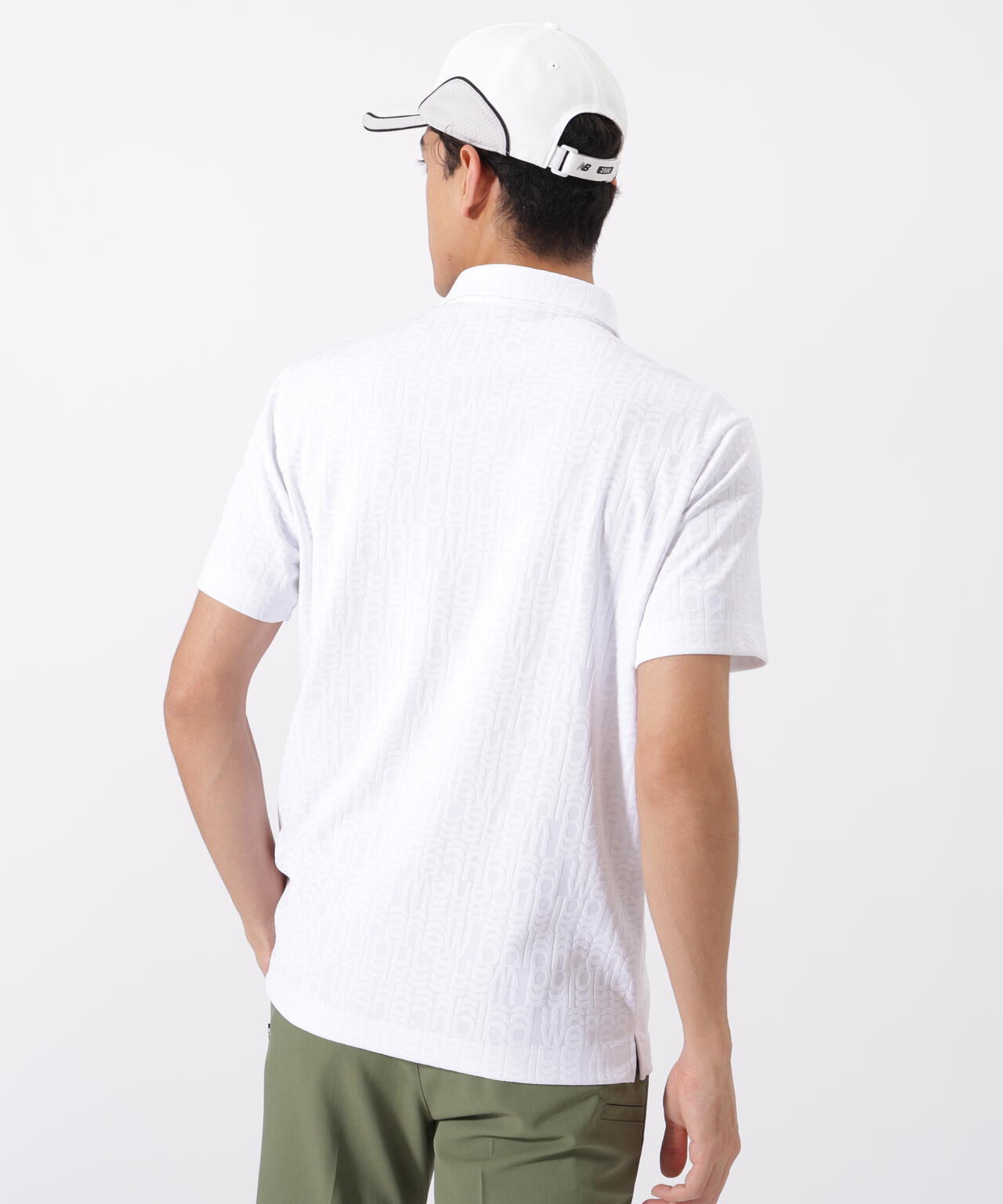 リフレクト・オーバーラップロゴ 半袖 カラーシャツ (MENS)